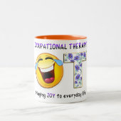 OT lachen Zweifarbige Tasse (Mittel)