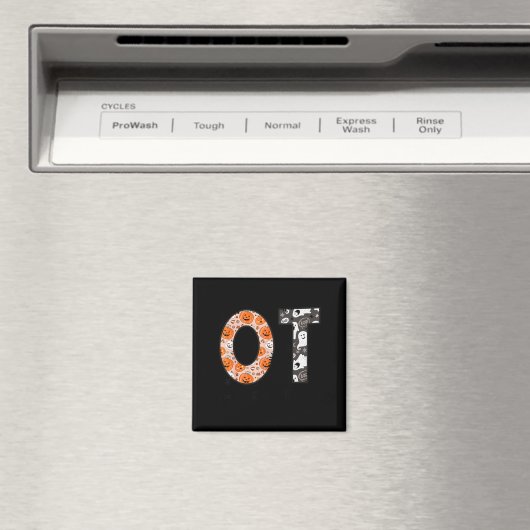 Ot Occupational Therapy Therast Halloween Ota Soky Magnet (In Situ (Geschirrspüler))