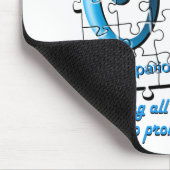 ot Puzzlespielaqua Mousepad (Ecke)