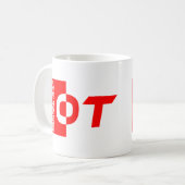 ot Rot Kaffeetasse (Vorderseite Links)