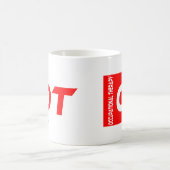 ot Rot Kaffeetasse (Mittel)