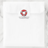 OT zur Rettung Runder Aufkleber (Tasche)