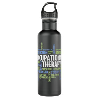 OTA and Occupational Therapist OT Month Occupation Edelstahlflasche