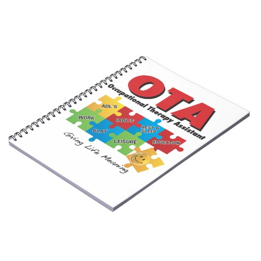 OTA - Beschäftigungstherapie-Assistent Notizblock (Linke Seite)