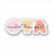 OTA Graduate Gift Aufkleber (Vorderseite)