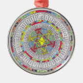 OTA MASTER MANDALA SILBERNES ORNAMENT (Vorne)