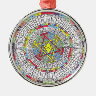 OTA MASTER MANDALA SILBERNES ORNAMENT