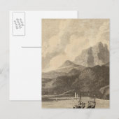 Otaheite, Polynesien Postkarte (Vorne/Hinten)