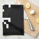 OTAKU 8 Bit Pixel Japanisch Katakana Handtuch (Viertel Falte)