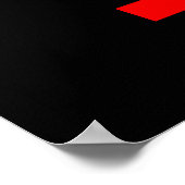 OTAKU 8 Bit Pixel Japanisch Katakana Poster (Ecke)