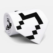 OTAKU 8 Bit Pixel Japanisch Katakana Vertikal Krawatte (Gerollt)