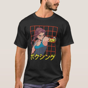 Otaku - Anime Boxen Mädchen - Manga Japanische Äst T-Shirt