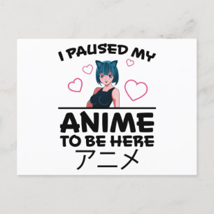 Otaku Anime Mädchen Manga Cosplay Ramen Japan Gesc Postkarte