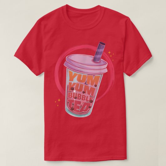 Otaku Boba Bubble Tea Lover Yum Yum Bubble Tee (Design vorne)