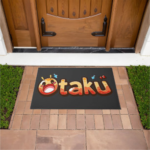 Otaku Funny Text Fußmatte