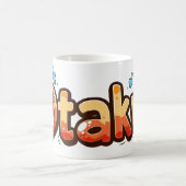 Otaku Funny Text Kaffeetasse (Mittel)
