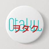 Otaku Knopf 3in Button (Vorderseite)