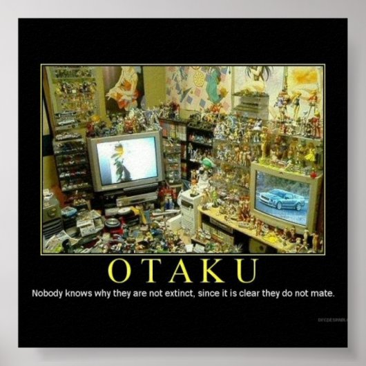 Otaku motivierend poster (Vorne)