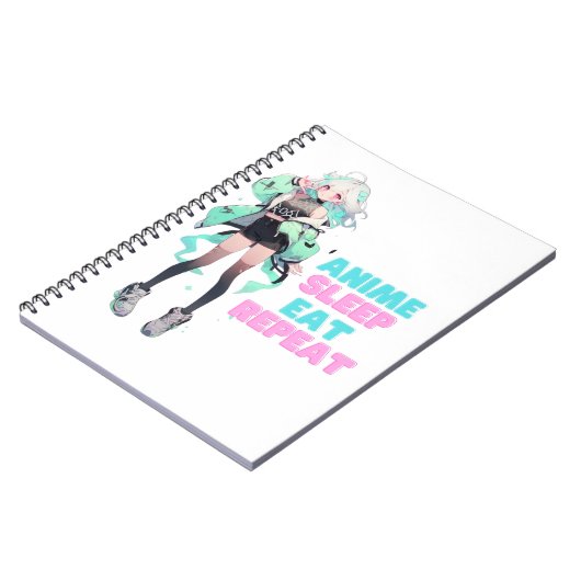 Otaku-Notebook Notizblock (Linke Seite)