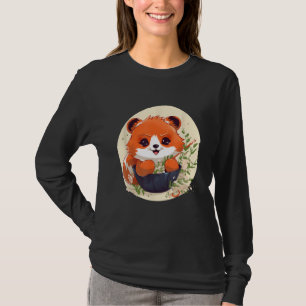Otaku Red Panda essen Japanisch Ramen Noodles 1 T-Shirt