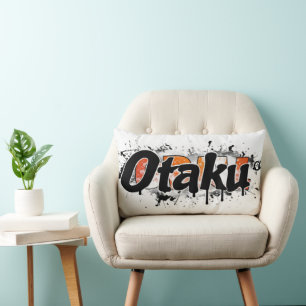 Otaku Slogan Urban Style Lendenkissen