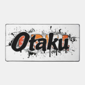 Otaku Slogan Urban Style Schreibtischunterlage (Vorderseite)