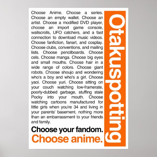 Otakuspotting Poster (Vorne)