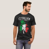 Otalian Funny Italian Irish Relationation St Day T-Shirt (Vorne ganz)