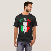 O'talian Funny Italian Irish Relationship St Patri T-Shirt (Vorne ganz)