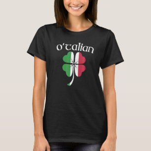 O'TALIAN Funny Italian Irish St. Patrick's Day Sha T-Shirt