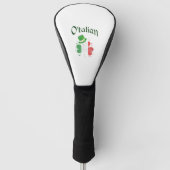 O'talian Irish St. Patrick's Day Kleeblatt Italien Golf Headcover (Vorderseite)