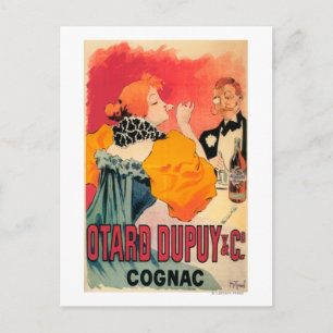 Otard-Dupuy & CO. Cognac-Werbeplakat Postkarte