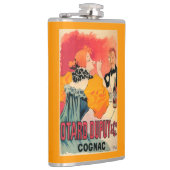 Otard-Dupuy u. Co.-Kognak-förderndes Plakat Flachmann (Rechts)