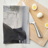 Otaria flavescens geschirrtuch (Viertel Falte)