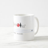 Otário Google Search Kaffeetasse (VorderseiteRechts)