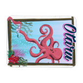 Otaru Japan Tintenfisch Reiseplakat Magnet (Horizontal)