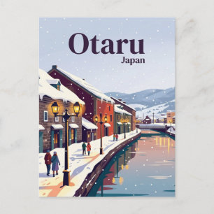 Otaru-Kanal Japan Postkarte