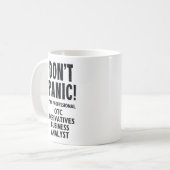 OTC Derivatives Business Analyst Kaffeetasse (Vorderseite Links)