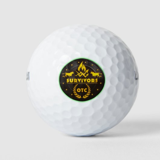 OTC Survivors Golf Balls Golfball (Vorderseite)