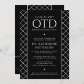 OTD Doktor des Abschlusses für Arbeitstherapie Einladung (Vorne/Hinten)