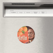 Otello Orange Etikett Magnet (In Situ (Geschirrspüler))