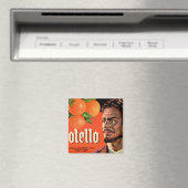 Otello Orange Etikett Magnet (In Situ (Geschirrspüler))