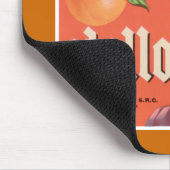 Otello Orange Etikett Mousepad (Ecke)