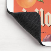 Otello Orange Etikett Mousepad (Ecke)