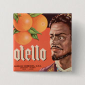 Otello Orange Label Button (Vorderseite)