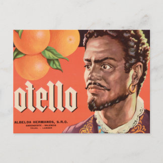 Otello Orange Label Postkarte
