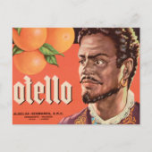Otello Orange Label Postkarte (Vorderseite)