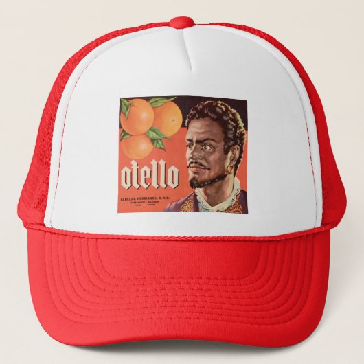 Otello Orange Label Truckerkappe (Vorderseite)