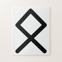 OTHALA Nordische Rune (Erbe, Abstammung) | Elder F Puzzle