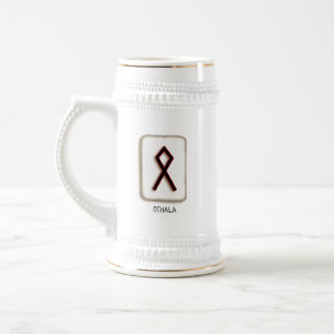 Othala RuneStone Stein Bierglas